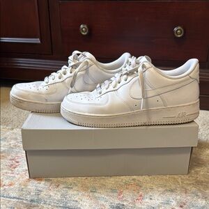 👟White Nike Air Force 1 👟